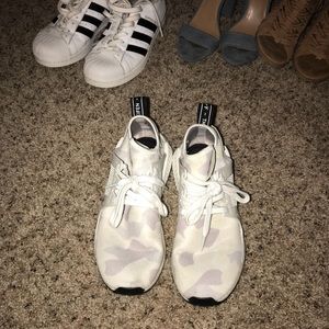 Adidas White Camo NMD’s